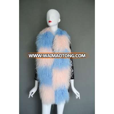 Women Winter Collar Super Womens Wholesale Real Mongolian Lamb Fur Collar Scarf